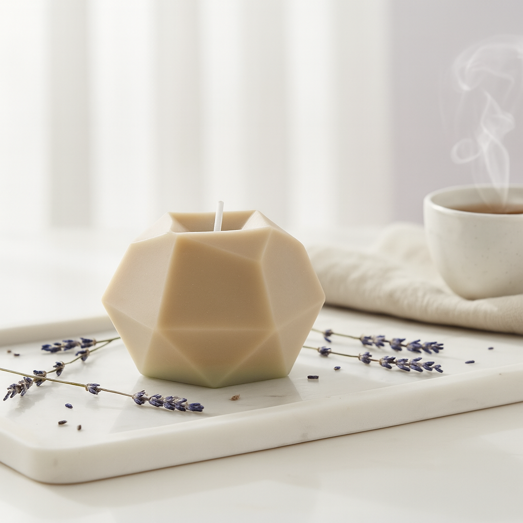 The Amethyst Gem Candle