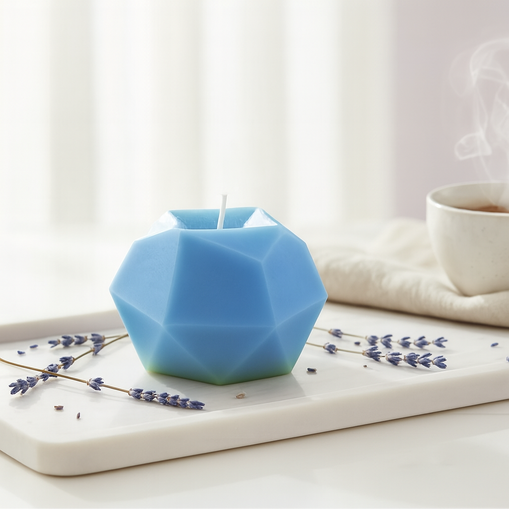 The Amethyst Gem Candle