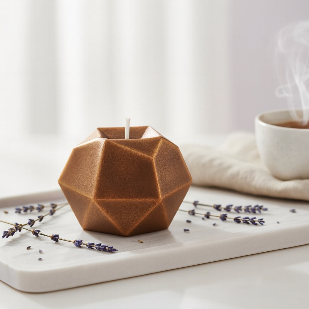 The Amethyst Gem Candle