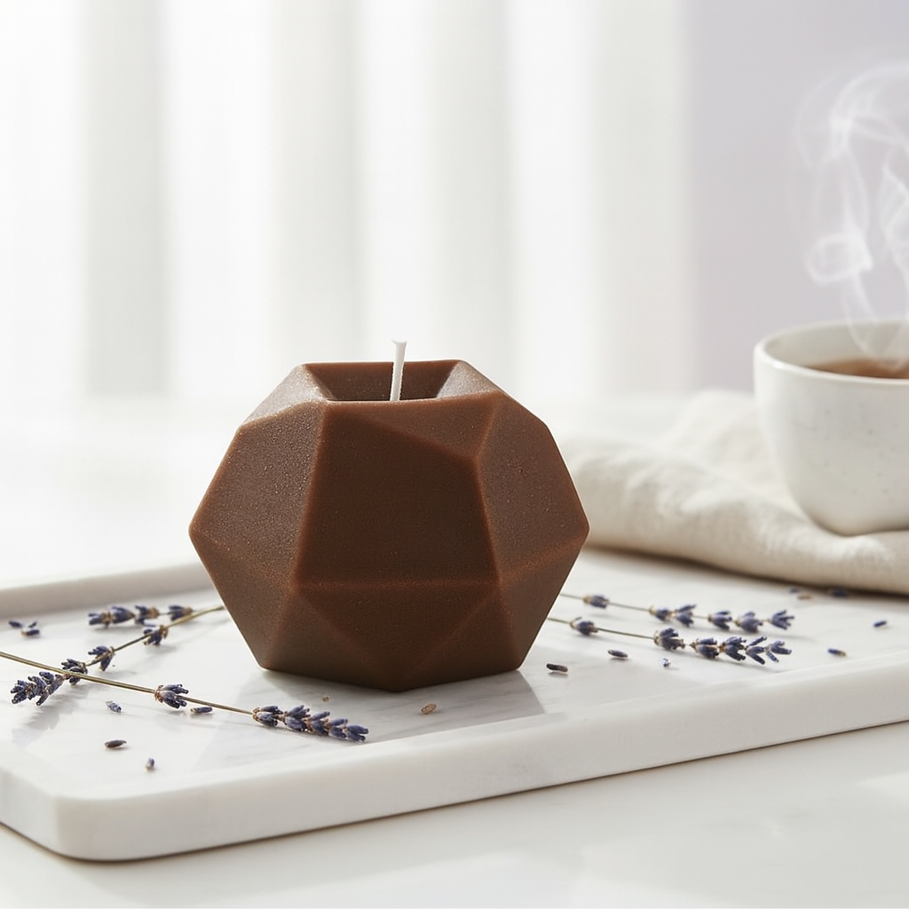 The Amethyst Gem Candle