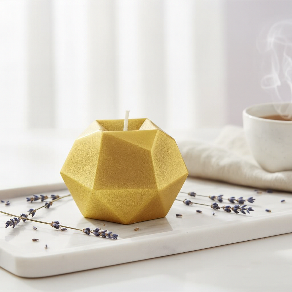 The Amethyst Gem Candle