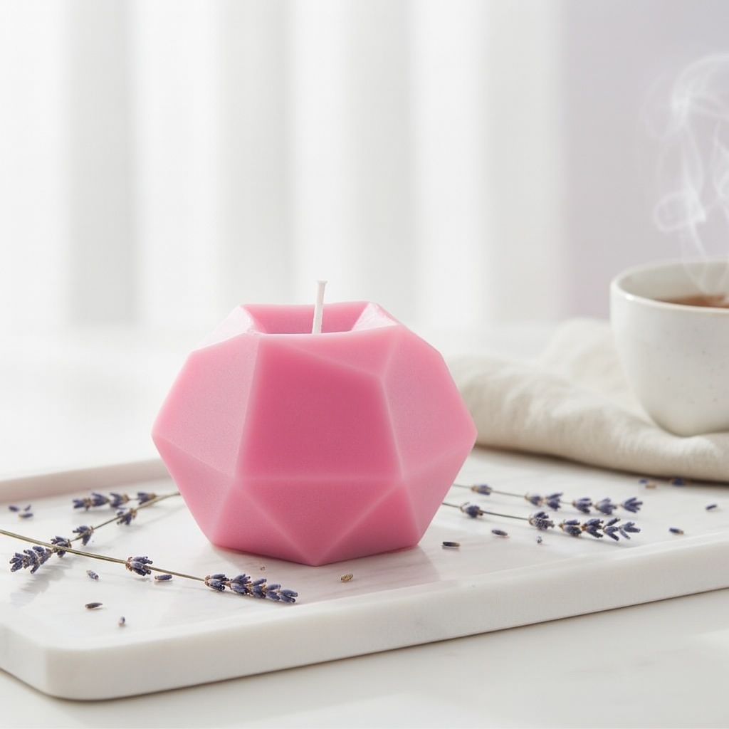 The Amethyst Gem Candle