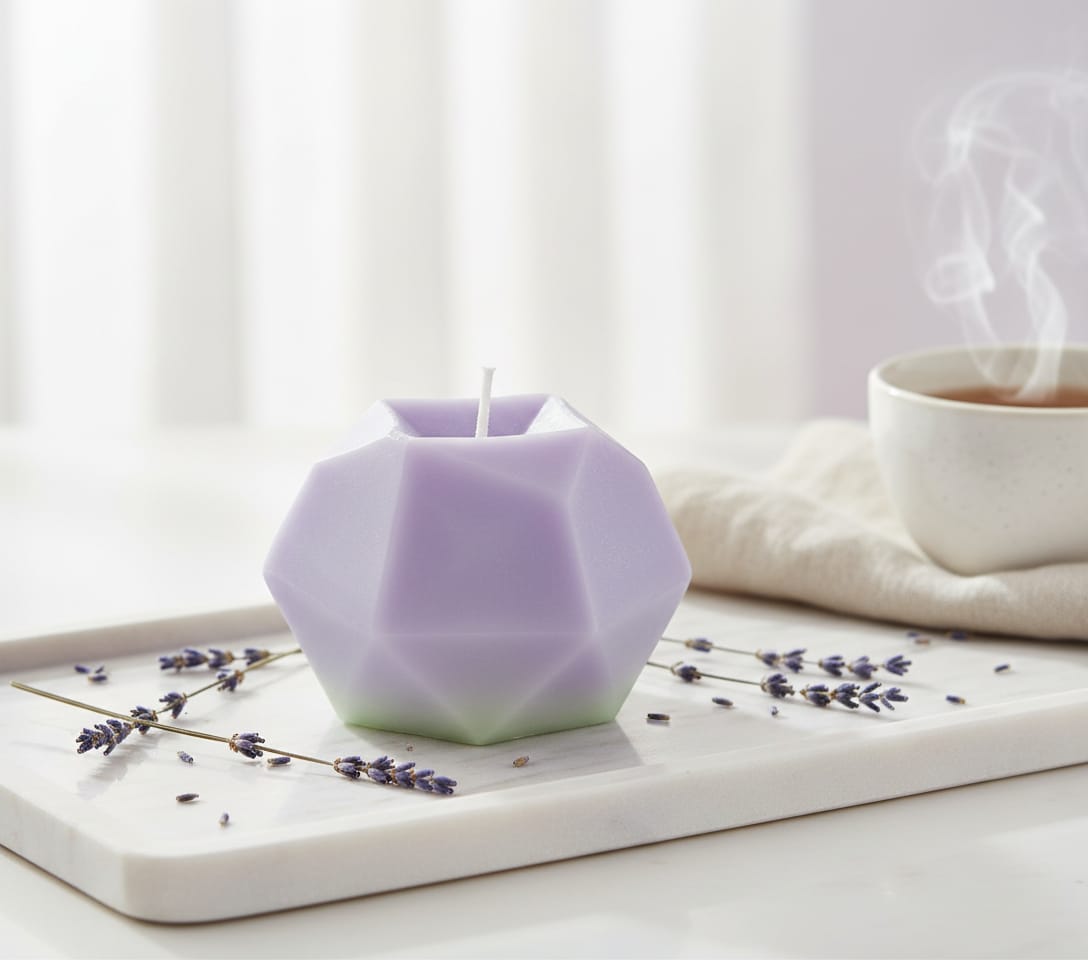 The Amethyst Gem Candle