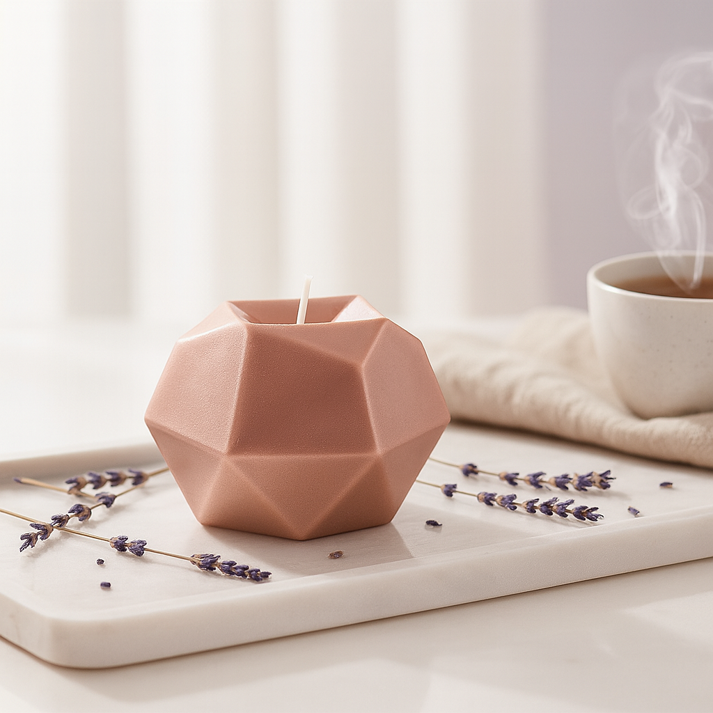 The Amethyst Gem Candle