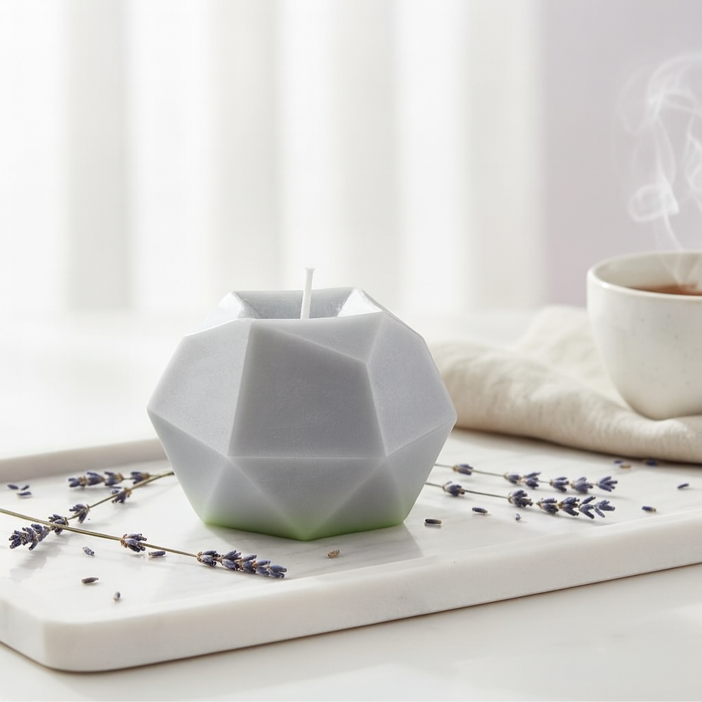 The Amethyst Gem Candle