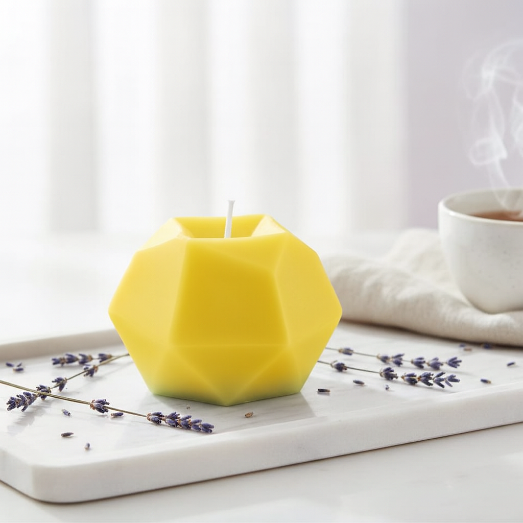 The Amethyst Gem Candle