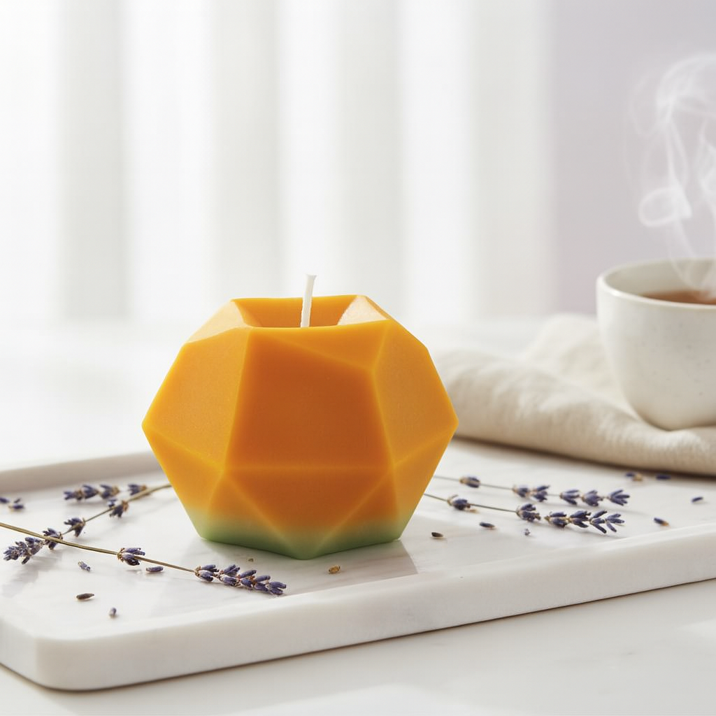 The Amethyst Gem Candle