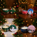 The Winter Wonderland Luxe Candle Collection” – Set of 4